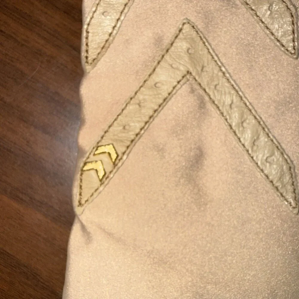 Isotoner Women's Vintage Driving Gloves One Size, Tan Stretch, Lined - Picture 2 of 7